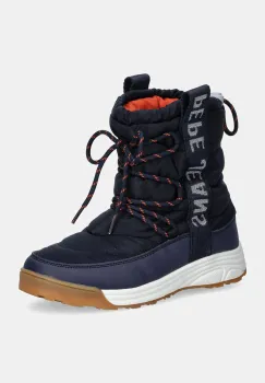 Pepe Jeans cizme de iarna copii JARVIS WEST culoarea albastru marin, PBS50106 imagine