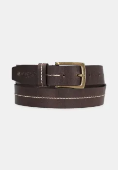 Pepe Jeans curea AIDAN BELT barbati, culoarea maro, PM021048 imagine