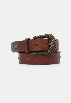 Pepe Jeans curea de piele culoarea maro, PL020869 imagine