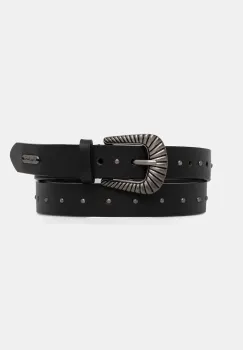 Pepe Jeans curea de piele culoarea negru, PL020869 imagine