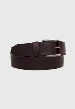Pepe Jeans curea de piele DAYTON BELT barbati, culoarea maro, PM021027 imagine