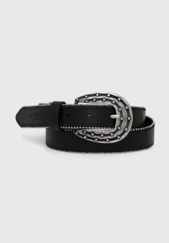 Pepe Jeans curea REIGN BELT femei, culoarea negru, PL020857 imagine