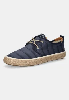 Pepe Jeans espadrile PORT LINES culoarea bleumarin, PMS10331 imagine