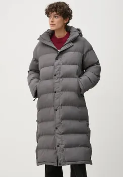 Pepe Jeans geaca BIBI LONG femei, culoarea gri, de iarna, PL402437 imagine