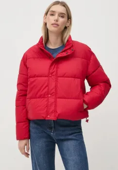 Pepe Jeans geaca CARLEY femei, culoarea rosu, de iarna, PL402453 imagine