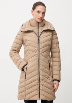 Pepe Jeans geaca culoarea bej, de iarna, PL4024356 imagine