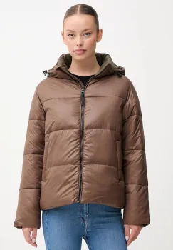 Pepe Jeans geaca culoarea maro, de iarna, PL4024339 imagine
