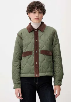 Pepe Jeans geaca culoarea verde, de tranzitie, PL4024342 imagine