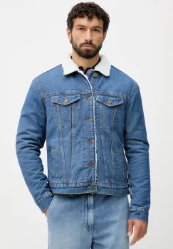 Pepe Jeans geaca jeans de tranzitie, oversize, PM40271604A0 imagine