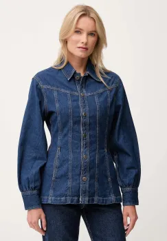 Pepe Jeans geaca jeans de tranzitie, PL4024328 imagine