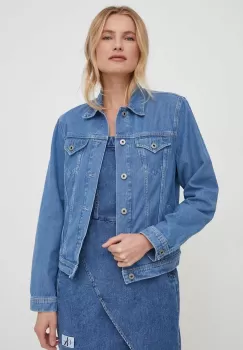 Pepe Jeans geaca jeans femei, de tranzitie imagine