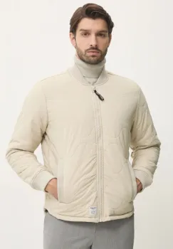 Pepe Jeans geaca MALABAR barbati, culoarea bej, de tranzitie, PM403061 imagine