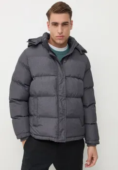 Pepe Jeans geaca TOBIAS barbati, culoarea gri, de iarna, PM403031 imagine