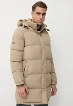 Pepe Jeans geaca TORIN barbati, culoarea bej, de iarna, PM403030 imagine