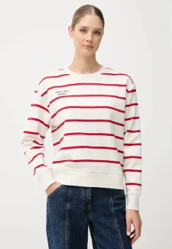 Pepe Jeans hanorac de bumbac culoarea bej, modelator, PL5800020 imagine
