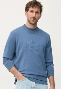 Pepe Jeans hanorac de bumbac DARIUS CREW barbati, cu imprimeu, PM582760 imagine