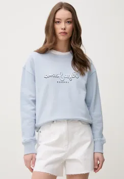 Pepe Jeans hanorac de bumbac MADDY femei, cu imprimeu, PL581484 imagine