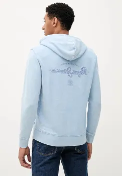 Pepe Jeans hanorac din bumbac cu gluga, cu imprimeu, PM582916 imagine