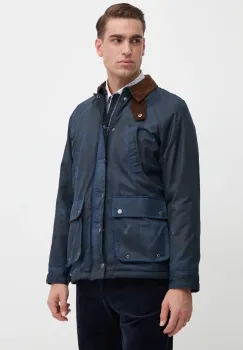 Pepe Jeans jacheta de camasa din bumbac TOGAN culoarea albastru marin, de tranzitie, oversize, PM403023 imagine