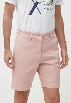 Pepe Jeans pantaloni scurti barbati, culoarea roz imagine