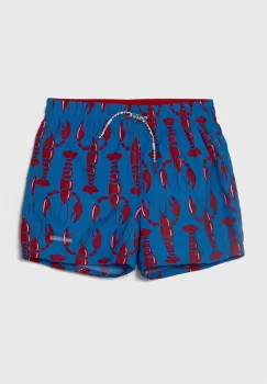 Pepe Jeans pantaloni scurti de baie copii LOBSTER SWIMSHORT culoarea rosu imagine