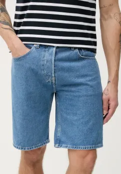 Pepe Jeans pantaloni scurti jeans LOOSE SHORT barbati, PM801176ND3 imagine