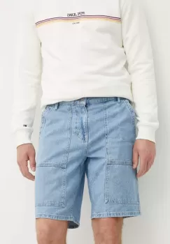 Pepe Jeans pantaloni scurti jeans RELAXED SHORT UTILITY barbati, PM801109 imagine