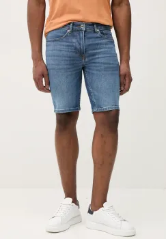 Pepe Jeans pantaloni scurti jeans SLIM SHORT HATCH barbati, PM801080EE5 imagine