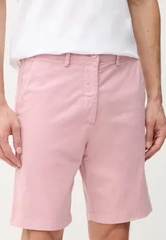 Pepe Jeans pantaloni scurti REGULAR CHINO SHORT barbati, culoarea roz, PM801181 imagine