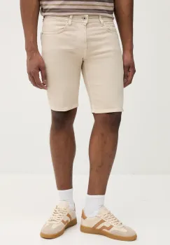 Pepe Jeans pantaloni scurti TAPER SHORT culoarea bej, PM801084YH2 imagine