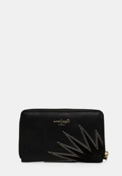 Pepe Jeans portofel EDEN WALLET femei, culoarea negru, PL070259 imagine