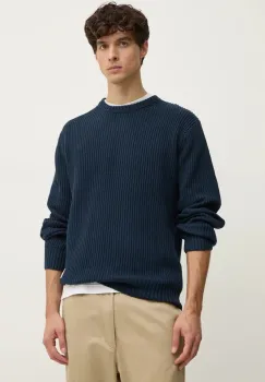 Pepe Jeans pulover de bumbac COLIN CREW NECK culoarea albastru marin, PM702478 imagine