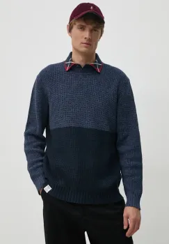 Pepe Jeans pulover de bumbac COSTELLO culoarea albastru marin, light, PM702452 imagine