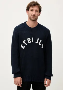 Pepe Jeans pulover de bumbac culoarea bleumarin, calduros, PM7000006 imagine