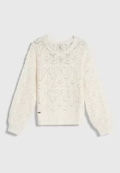 Pepe Jeans pulover de bumbac pentru copii culoarea alb, light imagine