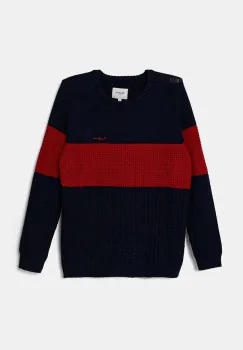 Pepe Jeans pulover de bumbac pentru copii DALMAR culoarea rosu, PB701229 imagine