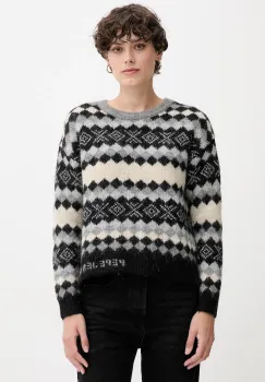 Pepe Jeans pulover din amestec de lana calduros, PL7000039 imagine