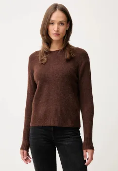 Pepe Jeans pulover din amestec de lana culoarea maro, PL7000031 imagine