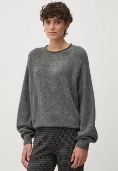 Pepe Jeans pulover din amestec de lana IRMA CREW NECK femei, culoarea gri, light, PL702192 imagine