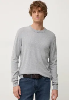 Pepe Jeans pulover din amestec de lana NEW ANDRE CREW NECK barbati, culoarea gri, light, PM702469 imagine