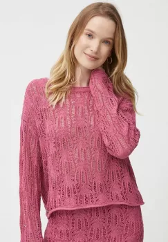 Pepe Jeans pulover GWEN femei, culoarea roz, light, PL702129 imagine