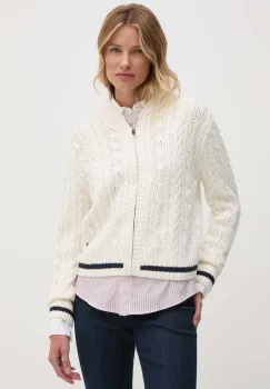 Pepe Jeans pulover HADA JACKET femei, culoarea bej, PL702207 imagine