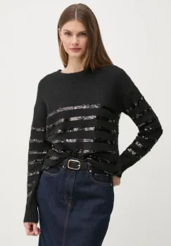 Pepe Jeans pulover NINA femei, culoarea negru, light, PL702242 imagine