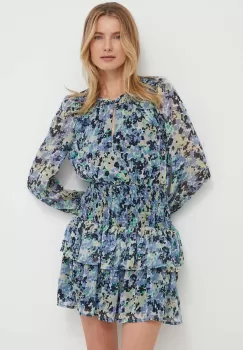 Pepe Jeans rochie Coral mini, evazati imagine