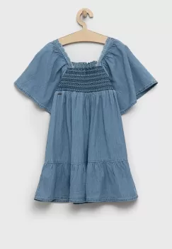 Pepe Jeans rochie din denim pentru copii Bay mini, evazati imagine
