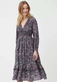 Pepe Jeans rochie DIVINIA culoarea gri, mini, evazati, PL953489 imagine