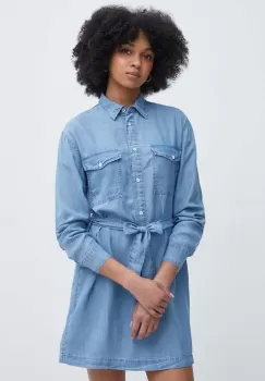 Pepe Jeans rochie ERINE mini, drept, PL953485 imagine