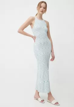 Pepe Jeans rochie GRIZEL DRESS maxi, mulata, PL953528 imagine