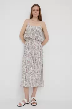Pepe Jeans rochie Martine maxi, drept imagine