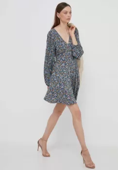 Pepe Jeans rochie mini, evazati imagine